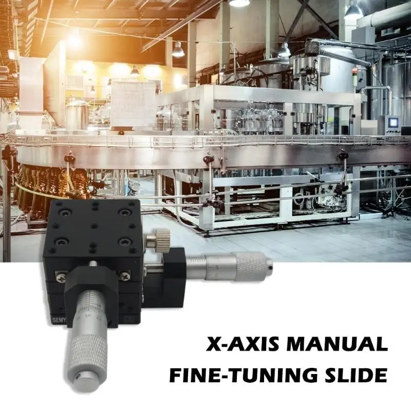 XY Axis Sliding Table High Accuracy Aluminum Alloy Linear Manual Stage Tuning for Optical Experimental Measurement
XY Axis Sliding Table High Accuracy Aluminum Alloy Linear Manual Stage Tuning for Optical Experimental Measurement
