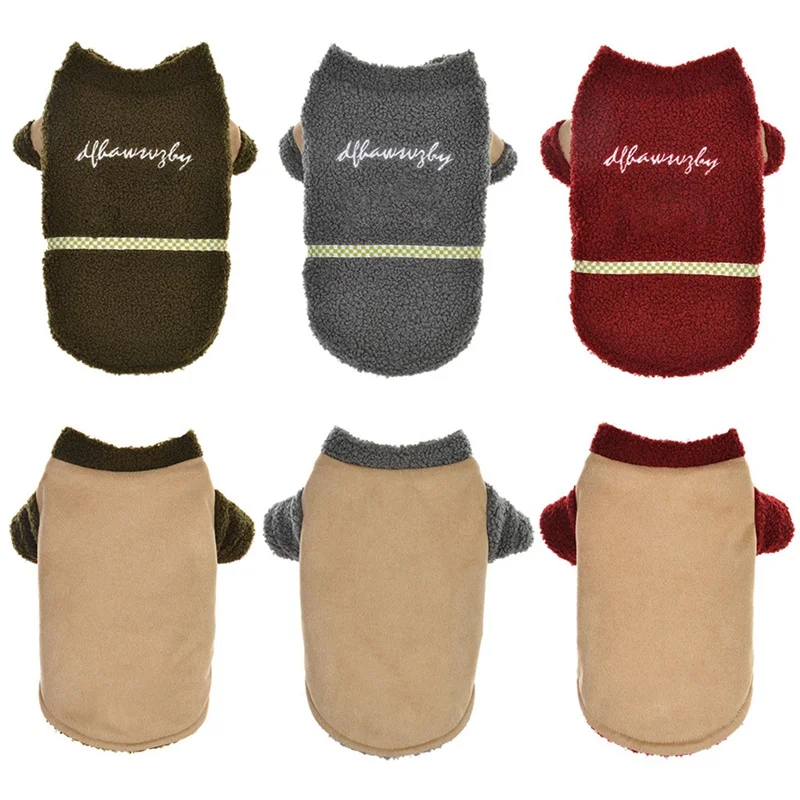 1PC Double-sided Warm Dog Clothes Puppy Pet Cat Clothes Sweater Jacket Coat Winter Soft For Small Medium Dogs Chihuahua XS-XL
1PC Double-sided Warm Dog Clothes Puppy Pet Cat Clothes Sweater Jacket Coat Winter Soft For Small Medium Dogs Chihuahua XS-XL