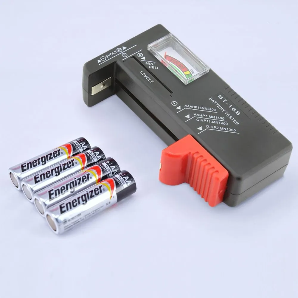 Universal BT168 Digital Battery Tester Volt Checker for AA AAA 9V Button Multiple Size Battery Tester Voltage Meter Tools
Universal BT168 Digital Battery Tester Volt Checker for AA AAA 9V Button Multiple Size Battery Tester Voltage Meter Tools