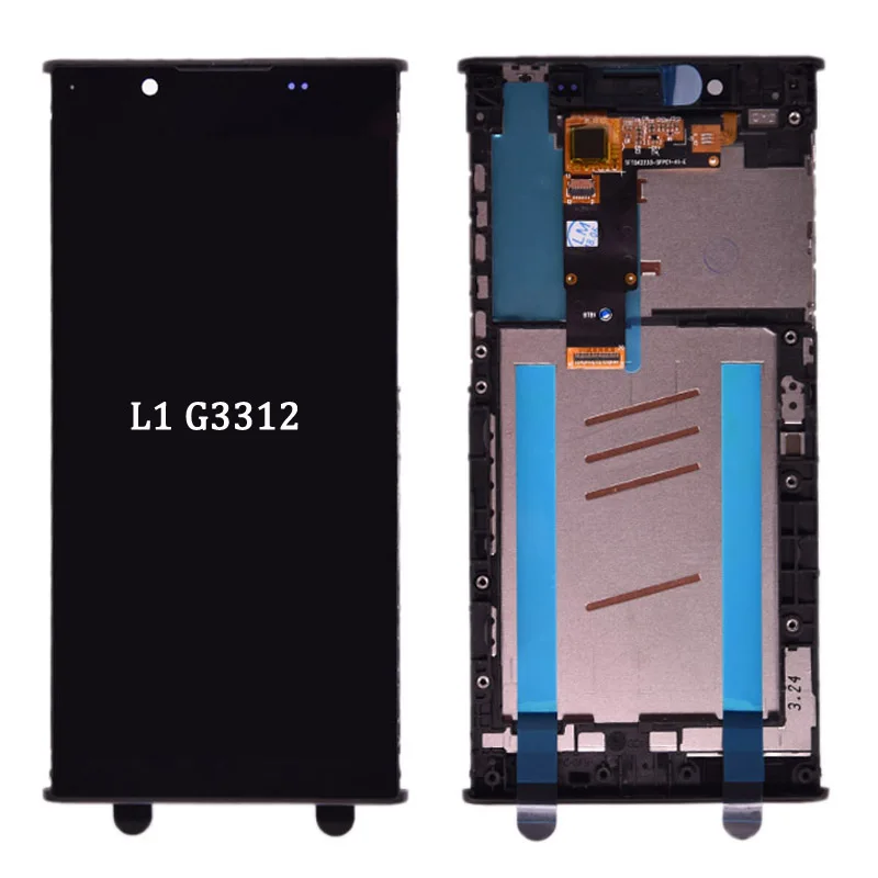 Оригинальный ЖК-дисплей 5,5 дюйма для SONY Xperia L1 G3312 и сенсорный экран в сборе для Sony L1 ЖК-дигитайзер с рамкой L1 ЖК-экран
Оригинальный ЖК-дисплей 5,5 дюйма для SONY Xperia L1 G3312 и сенсорный экран в сборе для Sony L1 ЖК-дигитайзер с рамкой L1 ЖК-экран