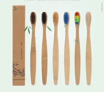 2PCS Natural Bamboo Handle Toothbrush Rainbow Colorful Whitening Soft Bristles Bamboo Toothbrush Eco-friendly Oral Care
2PCS Natural Bamboo Handle Toothbrush Rainbow Colorful Whitening Soft Bristles Bamboo Toothbrush Eco-friendly Oral Care