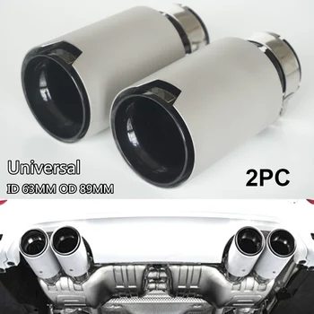 Universal 2 Pieces ID 63MM OD 89MM Car Exhaust End Tips for BMW 2.5'' in, 3.5'' out With Logo
Universal 2 Pieces ID 63MM OD 89MM Car Exhaust End Tips for BMW 2.5'' in, 3.5'' out With Logo
