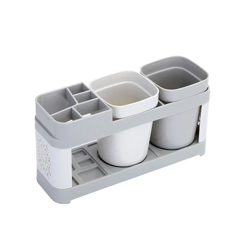 Family Toothbrush Holder Stand Set Shelf Bathroom Toothpaste Storage Rack Home Organizer Tools Storage Tools
Family Toothbrush Holder Stand Set Shelf Bathroom Toothpaste Storage Rack Home Organizer Tools Storage Tools