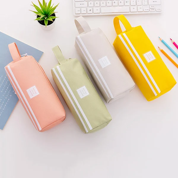 Simple Versatile Double-layer Pencil Case Large Capacity Handle Zipper Oxford Cloth Stationery Hi dropship
Simple Versatile Double-layer Pencil Case Large Capacity Handle Zipper Oxford Cloth Stationery Hi dropship