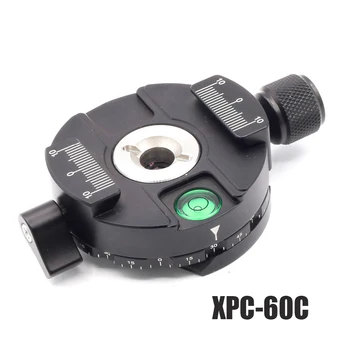 XILETU XPC-60C Aluminum Alloy Adapter 360 Degree Panoramic Quick Release Plate Clamp for Tripod DSLR Photography Accessory
XILETU XPC-60C Aluminum Alloy Adapter 360 Degree Panoramic Quick Release Plate Clamp for Tripod DSLR Photography Accessory