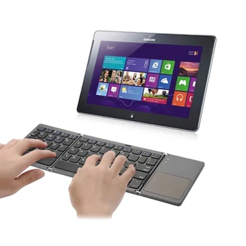 Bluetooth Keyboard Rechargeable Portable Wireless Keyboard with Touch Pad 3 folding Bluetooth Keyboard For mediapad m6 M10 PLUS
Bluetooth Keyboard Rechargeable Portable Wireless Keyboard with Touch Pad 3 folding Bluetooth Keyboard For mediapad m6 M10 PLUS