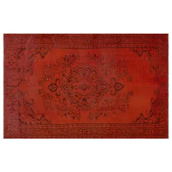Handmade Orange Vintage Overdyed Turkish Area Rug 169x255 Cm-5'7''X8'4''
Handmade Orange Vintage Overdyed Turkish Area Rug 169x255 Cm-5'7''X8'4''