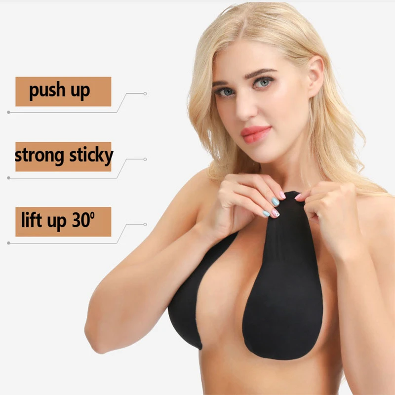 Sexy Bra Strapless Halter Bra Double Silicone Female Invisible Push Bra Breasts Breast Reusable Bra Female Intimate Clothes
Sexy Bra Strapless Halter Bra Double Silicone Female Invisible Push Bra Breasts Breast Reusable Bra Female Intimate Clothes
