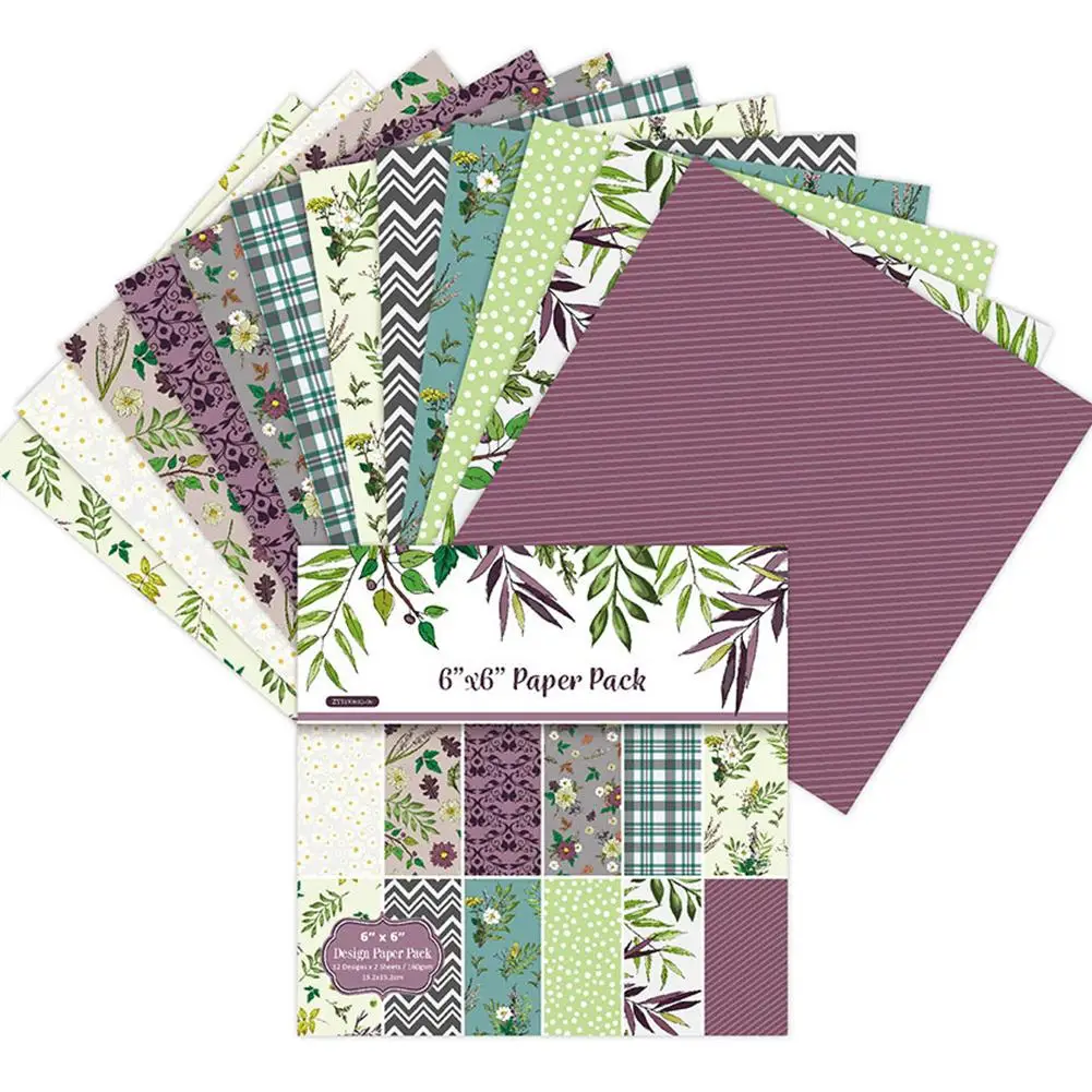 24PCS/Set Paper Craft DIY Photo Album Scrapbook Paper Account Card Making Background Paper Single-Sided Pattern Paper
24PCS/Set Paper Craft DIY Photo Album Scrapbook Paper Account Card Making Background Paper Single-Sided Pattern Paper