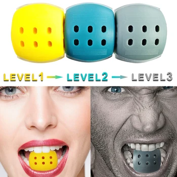 1Set Jaw Trainer Face-lift Artifact Facial Muscle Chew Device Face and Neck Exercise Ball Strength Trainer Expander Equipment
1Set Jaw Trainer Face-lift Artifact Facial Muscle Chew Device Face and Neck Exercise Ball Strength Trainer Expander Equipment