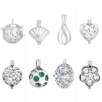 10pcs DIY Glass Pearl Cage Locket Pendant Antique Vintage Aromatherapy Essential Oil Diffuser Necklace Locket For Jewelry Ball
10pcs DIY Glass Pearl Cage Locket Pendant Antique Vintage Aromatherapy Essential Oil Diffuser Necklace Locket For Jewelry Ball