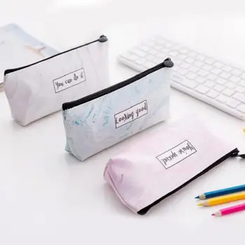 Fashion Marble Print Pencil Bag Zipper Pen Bag Stationery Storage Bag for Students School Supplies 
Fashion Marble Print Pencil Bag Zipper Pen Bag Stationery Storage Bag for Students School Supplies