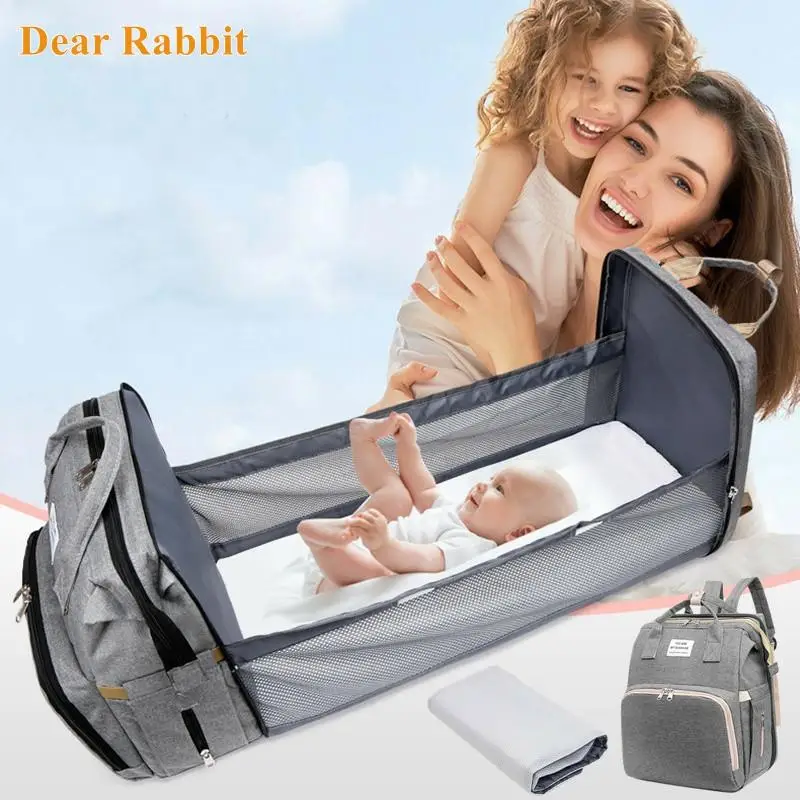 Baby Diaper Bag Bed Backpack For Mom Maternity Bag For Stroller Nappy Bag Large Capacity Nursing Bag for Baby Care Upgrade Hooks
Baby Diaper Bag Bed Backpack For Mom Maternity Bag For Stroller Nappy Bag Large Capacity Nursing Bag for Baby Care Upgrade Hooks