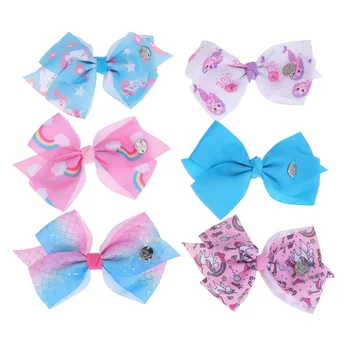 6pcs Cloth Bowknot Hair Clips Colorful Barrettes Bobby Pins for Children Kids 
6pcs Cloth Bowknot Hair Clips Colorful Barrettes Bobby Pins for Children Kids