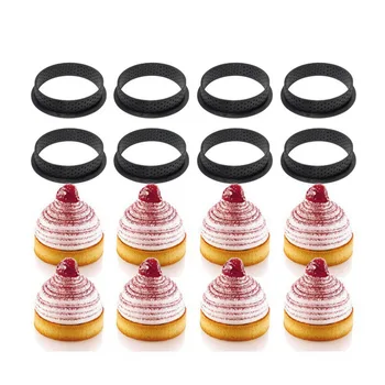 DIY Tart Ring Mold Cake tools French Dessert Cutter Round Shape Decorating Tool Perforated Mousse Circle
DIY Tart Ring Mold Cake tools French Dessert Cutter Round Shape Decorating Tool Perforated Mousse Circle