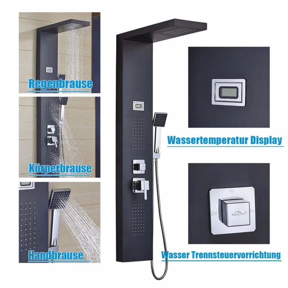 New Modern Design Square Shape Shower Panel Tower Bathroom Stainless Steel Tower Shower Waterfall System Shower Set
New Modern Design Square Shape Shower Panel Tower Bathroom Stainless Steel Tower Shower Waterfall System Shower Set