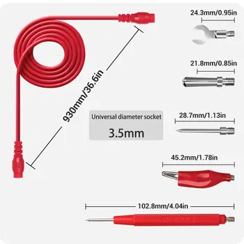 New 16in1 Multimeter Probes Multi-function Combination Line Kit with Standard Set for Digital Multimeter Cable Feeler
New 16in1 Multimeter Probes Multi-function Combination Line Kit with Standard Set for Digital Multimeter Cable Feeler