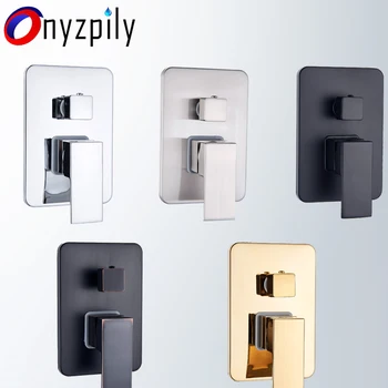 3-Way Embedded Box Solid BrassWall Mount Shower Mixer Control Valve Concealed Shower Faucets Valve Hot Cold Water Faucet
3-Way Embedded Box Solid BrassWall Mount Shower Mixer Control Valve Concealed Shower Faucets Valve Hot Cold Water Faucet