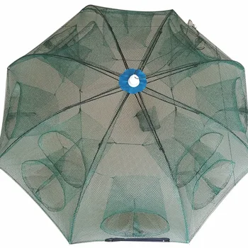 Portable Automatic Folded Fishing Net Hunting Fish Shrimp Minnow Crayfish Crab Baits Cast Mesh Trap
Portable Automatic Folded Fishing Net Hunting Fish Shrimp Minnow Crayfish Crab Baits Cast Mesh Trap