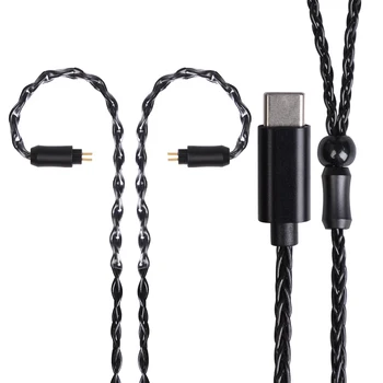 FDBRO Type-c 8 Core Silver Plated Earphone Upgrade Wire Headphone MMCX IE80 2Pin 0.78mm A2DC Cable For SE215 SE315 SE425 SE535
FDBRO Type-c 8 Core Silver Plated Earphone Upgrade Wire Headphone MMCX IE80 2Pin 0.78mm A2DC Cable For SE215 SE315 SE425 SE535