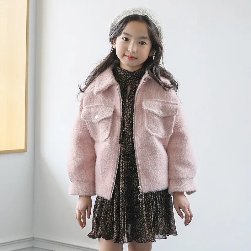 Children's Wear Autumn and Winter Woolen Coat Girls Winter New Children's Woolen Plus Velvet Thick Coat Baby Girl Coats
Children's Wear Autumn and Winter Woolen Coat Girls Winter New Children's Woolen Plus Velvet Thick Coat Baby Girl Coats
