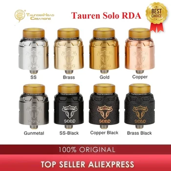 Hot Sale Original THC Tauren Solo RDA 2ml Capacity Atomizer 24mm RDA with Single Coil BF Pin Vape Vaporizer Vs Dead Rabbit V2
Hot Sale Original THC Tauren Solo RDA 2ml Capacity Atomizer 24mm RDA with Single Coil BF Pin Vape Vaporizer Vs Dead Rabbit V2