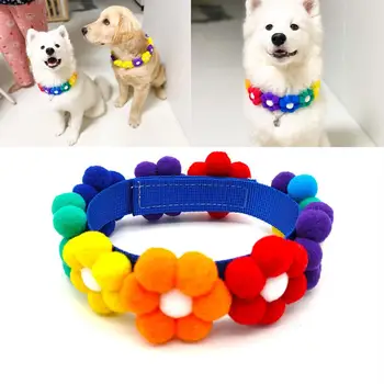 Smiling Cheese Korean Fashion Soft Pet Dog Cat Flower Necklace Decoration Collar for Dogs Cats Puppy Kitty Decoration Shiba
Smiling Cheese Korean Fashion Soft Pet Dog Cat Flower Necklace Decoration Collar for Dogs Cats Puppy Kitty Decoration Shiba