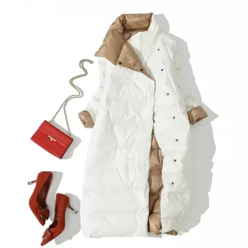Winter White worm Duck Down Jacket Female Long Down Parka Plus Size Women Down Coat Female Loose Winter Jacket Women coat 
Winter White worm Duck Down Jacket Female Long Down Parka Plus Size Women Down Coat Female Loose Winter Jacket Women coat