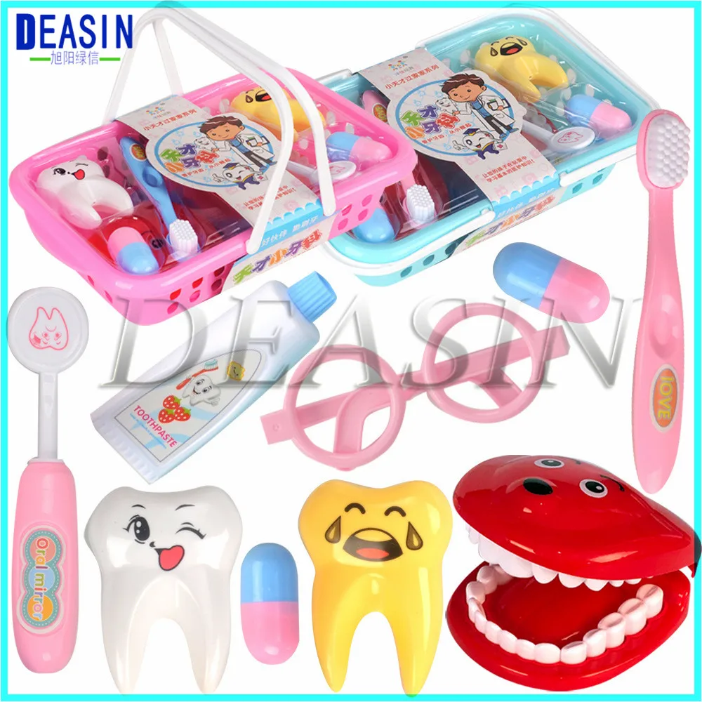 Children's early education toys set for children's creativity dental doctor Brush teeth toys Dentist clinic gift
Children's early education toys set for children's creativity dental doctor Brush teeth toys Dentist clinic gift