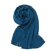 Plain Turbans Wrinkle Bubble Chiffon Instant Hijab Solid Pleated Shawls Scarf Lady High Quality Soft Thin Muslim Wraps 180*72Cm
Plain Turbans Wrinkle Bubble Chiffon Instant Hijab Solid Pleated Shawls Scarf Lady High Quality Soft Thin Muslim Wraps 180*72Cm