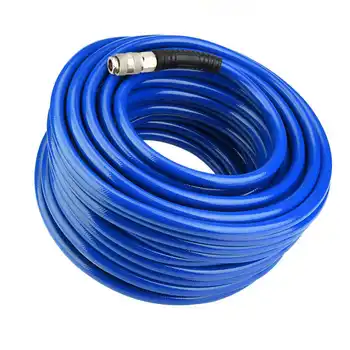 30M Compressor Air Line Hose Flexible Pneumatic PVC Hose with 1/4" European Quick Connector
30M Compressor Air Line Hose Flexible Pneumatic PVC Hose with 1/4" European Quick Connector