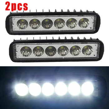 2pc 6-Inch 18W LED Work Light Bar Spotlight 4WDFor SUV Off-Road Vehicle ATV Car Decoration Accessories Car LED Light Bars
2pc 6-Inch 18W LED Work Light Bar Spotlight 4WDFor SUV Off-Road Vehicle ATV Car Decoration Accessories Car LED Light Bars