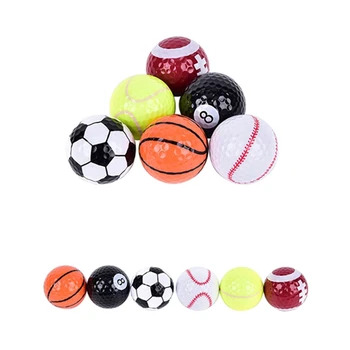 6 pcs/set Novelty Colorful Sports Golf Balls Golf Game Strong Resilience Force Sports Practice Funny Balls Gifts Indoor Outdoor 
6 pcs/set Novelty Colorful Sports Golf Balls Golf Game Strong Resilience Force Sports Practice Funny Balls Gifts Indoor Outdoor
