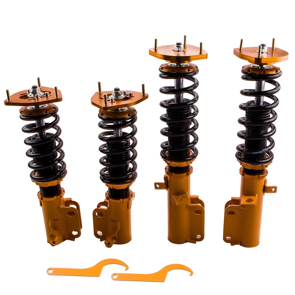 Coilovers Kit for Toyota Corolla AE100 AE101 AE111 Full Adj Shock Absorber Spring Dampering Top Mount Camber Plate
Coilovers Kit for Toyota Corolla AE100 AE101 AE111 Full Adj Shock Absorber Spring Dampering Top Mount Camber Plate