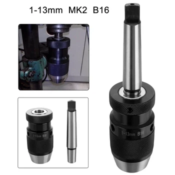 Durable Chuck Keyless Chuck MK2 Intake Cone B16 Tool-free Operation Model Tools for Lathes for Quick Donning Loosening
Durable Chuck Keyless Chuck MK2 Intake Cone B16 Tool-free Operation Model Tools for Lathes for Quick Donning Loosening