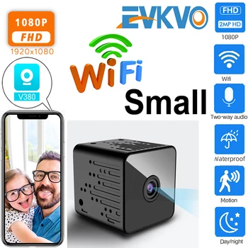 1080P Mini Camera HD Camcorder IP Camera Sensor Night Vision WIFI Camera Remote Monitor small Camera Wireless Surveillance Cam
1080P Mini Camera HD Camcorder IP Camera Sensor Night Vision WIFI Camera Remote Monitor small Camera Wireless Surveillance Cam