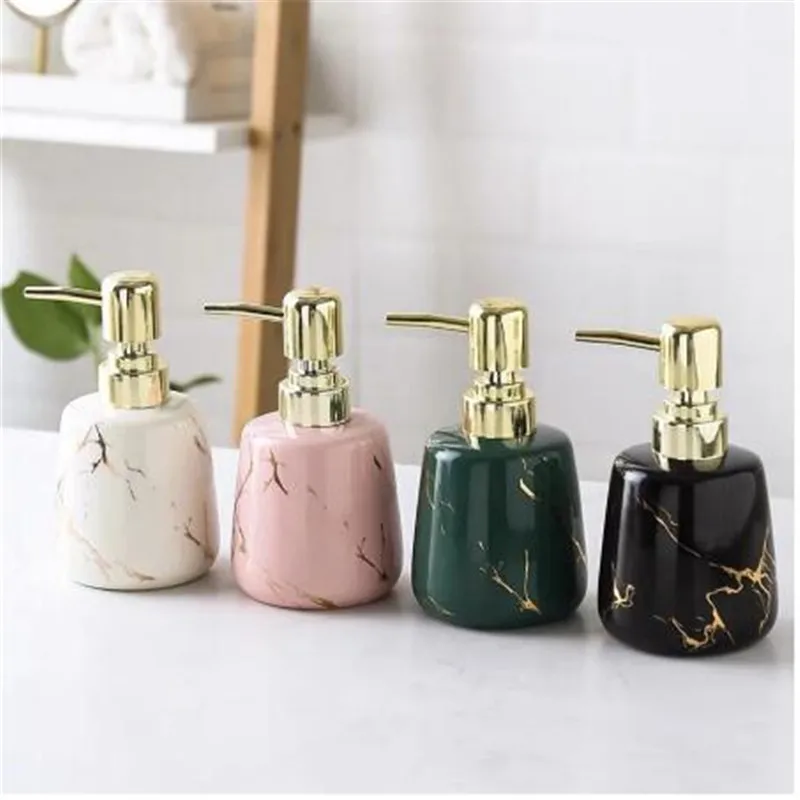 Luxury Ceramic Bathroom Marble Soap Dispenser Pump Bottle Household INS Light Luxury Press Bottle Lotion Bottles 1PCS
Luxury Ceramic Bathroom Marble Soap Dispenser Pump Bottle Household INS Light Luxury Press Bottle Lotion Bottles 1PCS