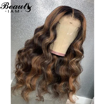 150Density Highlight Honey Blonde Colored Lace Front Human Hair Wigs Wavy Virgin Glueless Brown Wig Pre Plucked With Baby Hair
150Density Highlight Honey Blonde Colored Lace Front Human Hair Wigs Wavy Virgin Glueless Brown Wig Pre Plucked With Baby Hair