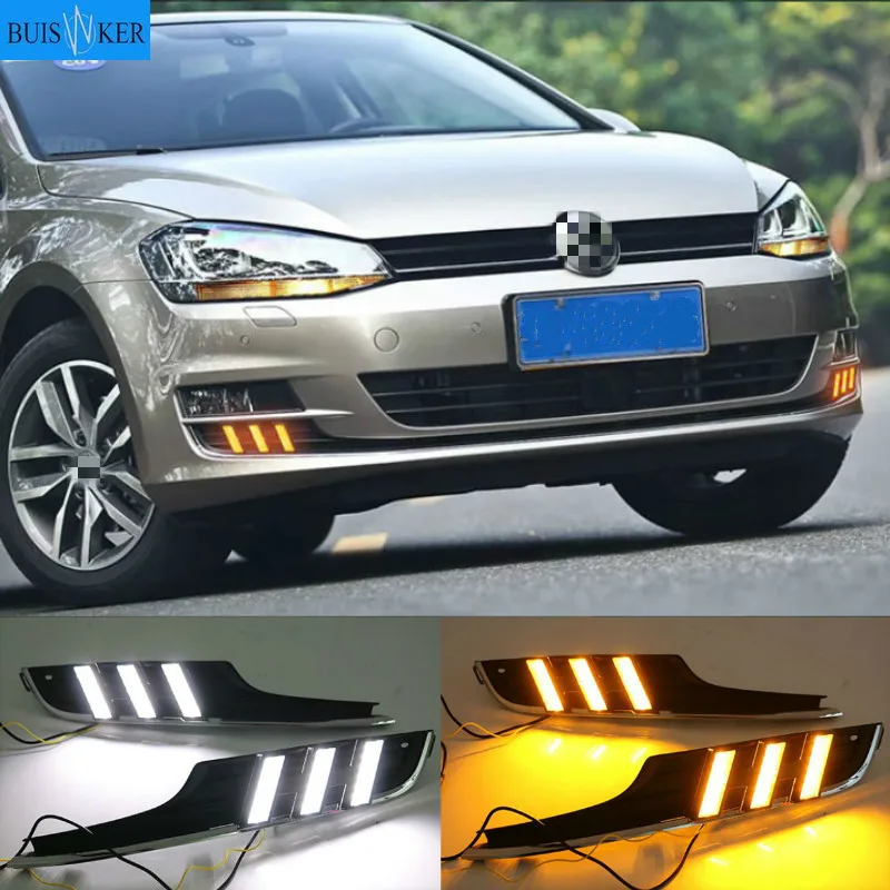 Для Volkswagen Golf 7 2013 2014 2015 2016 светодиодный дневный ходовой светильник DRL автомобильные аксессуары ABS 12V противотуманная фара
Для Volkswagen Golf 7 2013 2014 2015 2016 светодиодный дневный ходовой светильник DRL автомобильные аксессуары ABS 12V противотуманная фара