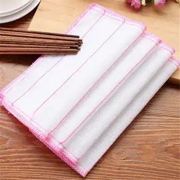 30*30 Five-layer Plus Mian Mu Fiber Non-stick Oil Scouring Pad Dishwashing Cloth Dishwashing Towel
30*30 Five-layer Plus Mian Mu Fiber Non-stick Oil Scouring Pad Dishwashing Cloth Dishwashing Towel