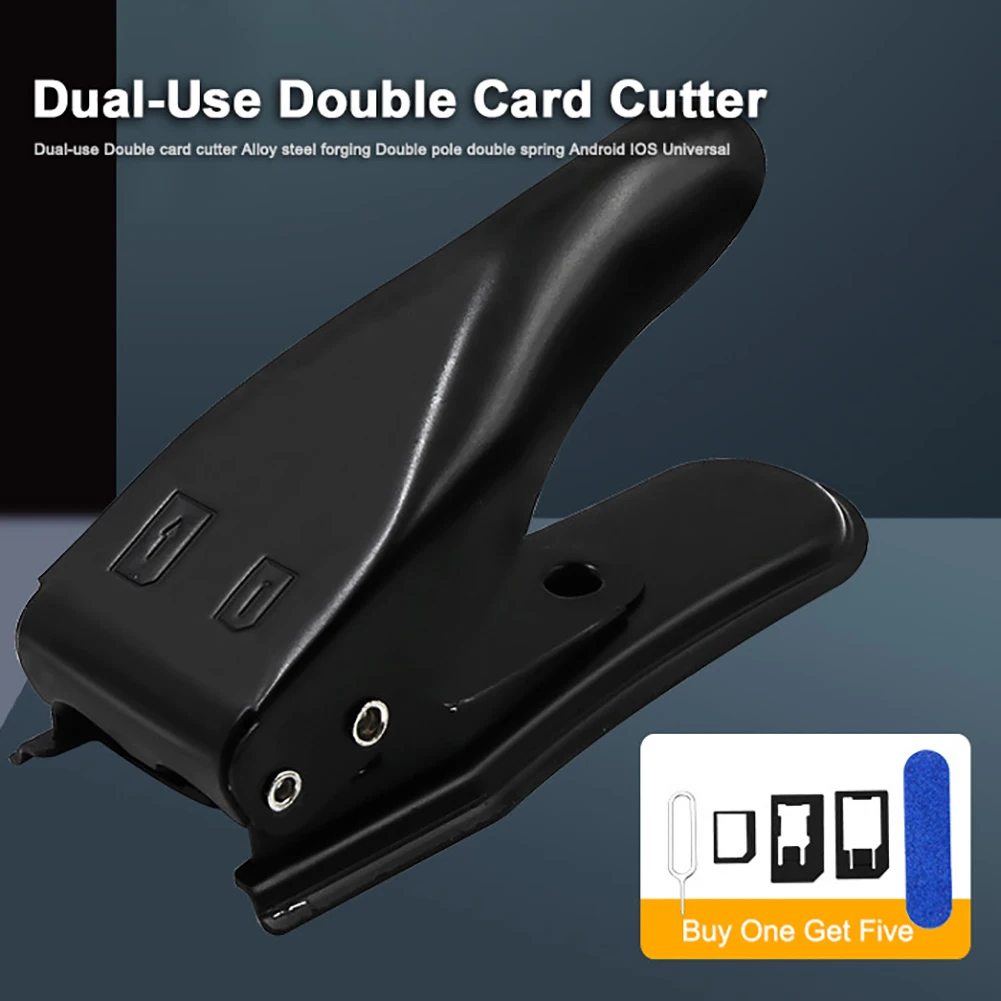 Multifunction 2 in 1 Nano Micro SIM Card Cutter Cutting Tool for Apple iPhone Nokia Samsung Smartphones Accessories
Multifunction 2 in 1 Nano Micro SIM Card Cutter Cutting Tool for Apple iPhone Nokia Samsung Smartphones Accessories