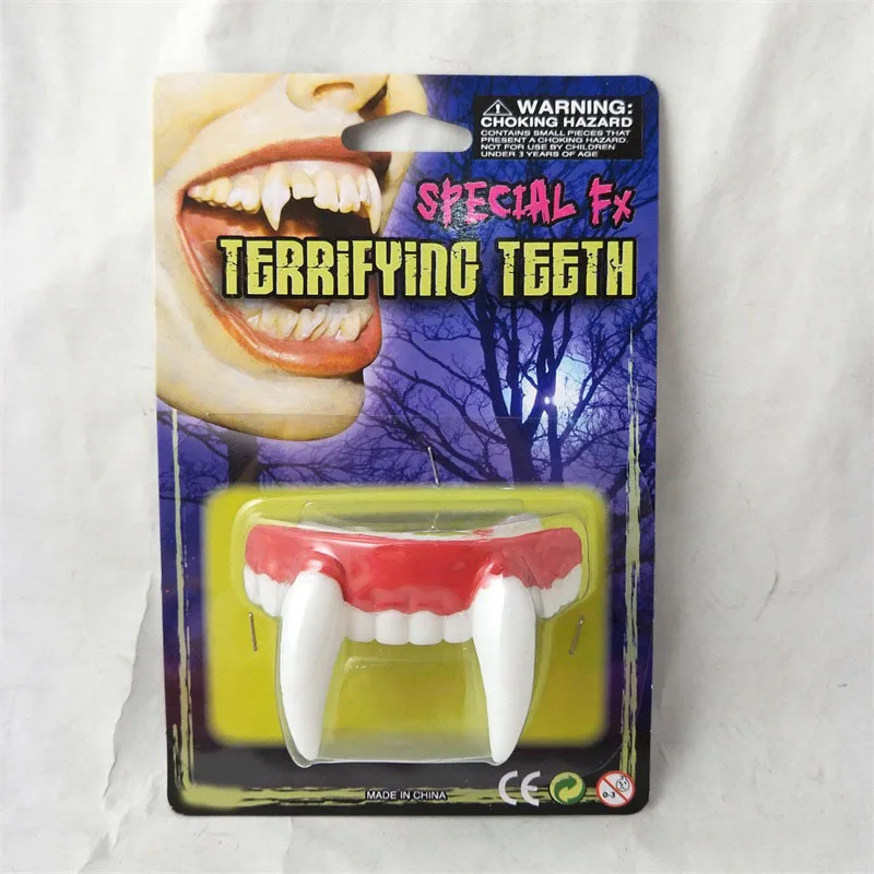 Export Halloween Props Zombie Dentures Teeth APRIL FOOL'S DAY Model Trick Funny Horror False Teeth Set
Export Halloween Props Zombie Dentures Teeth APRIL FOOL'S DAY Model Trick Funny Horror False Teeth Set