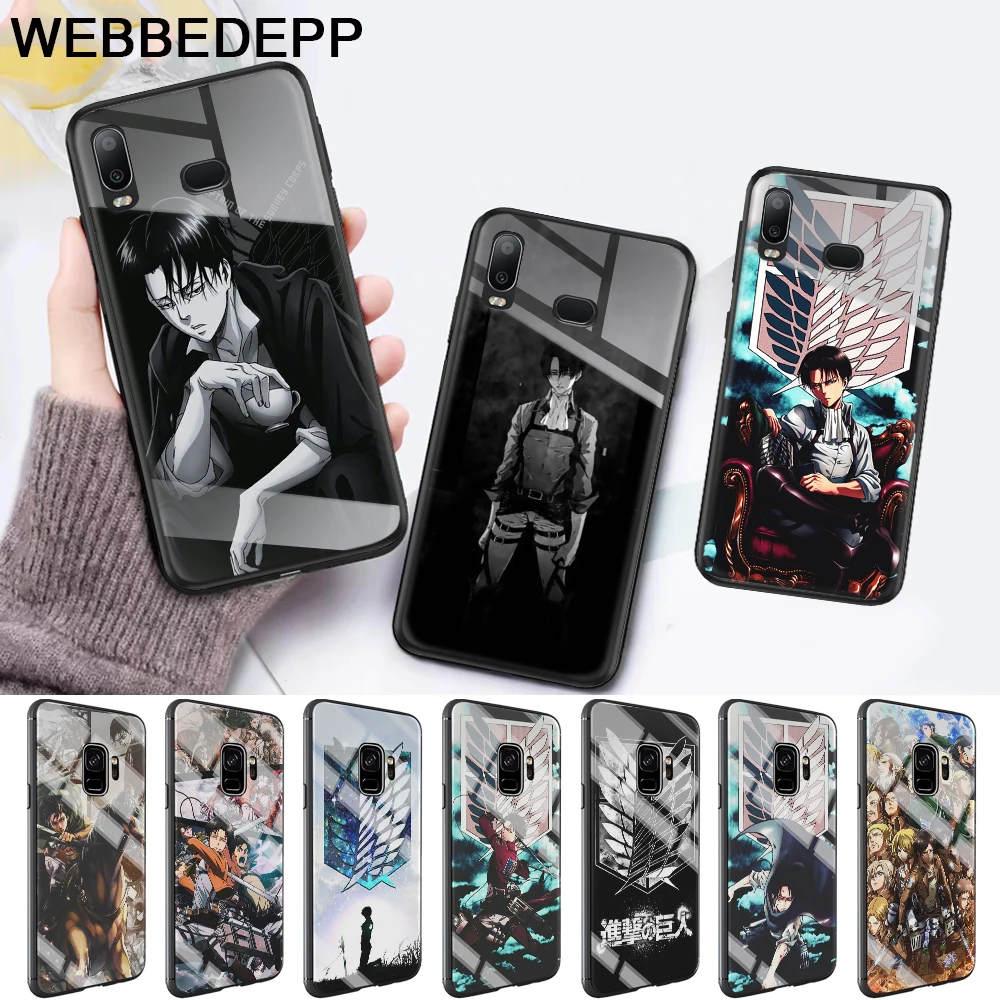 Levi Ackerman Attack on Titan Glass Case for Samsung S7 Edge S8 S9 S10 Plus A10 A20 A30 A40 A50 A60 A70Note 8 9 10
Levi Ackerman Attack on Titan Glass Case for Samsung S7 Edge S8 S9 S10 Plus A10 A20 A30 A40 A50 A60 A70Note 8 9 10