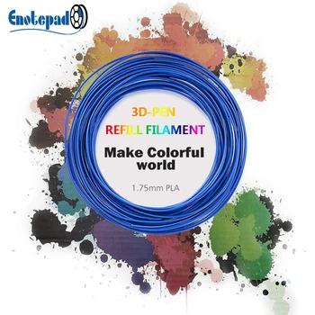 3D Pen Refills filament PLA filament 1.75 MM 5meters for 3D Pen testing Preferential packaging Flexible for children sublimation
3D Pen Refills filament PLA filament 1.75 MM 5meters for 3D Pen testing Preferential packaging Flexible for children sublimation
