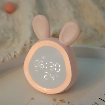 Snooze Led Digital Cute Alarm Clock Smart Modern Multi Function Display Alarm Clock Rabbit Portable Wecker Sleep Trainer JJ60NZ
Snooze Led Digital Cute Alarm Clock Smart Modern Multi Function Display Alarm Clock Rabbit Portable Wecker Sleep Trainer JJ60NZ
