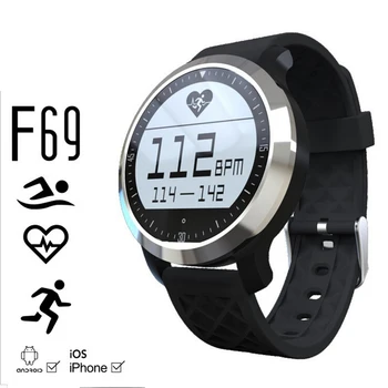 F69 Smart Watch LCD Touch Screen Heart Rate Tracker Sleep Monitor Quick-Release Silica Gel Strap Smart WristBand Waterproof
F69 Smart Watch LCD Touch Screen Heart Rate Tracker Sleep Monitor Quick-Release Silica Gel Strap Smart WristBand Waterproof