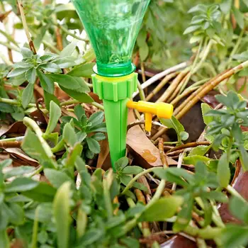New 12/6pcs Automatic Watering Device Adjustable Flow Rate Drip Irrigation Garden Supplies Flower Pot Irrigation
New 12/6pcs Automatic Watering Device Adjustable Flow Rate Drip Irrigation Garden Supplies Flower Pot Irrigation