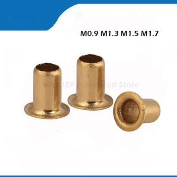200Pcs M0.9 M1.3 M1.5 M1.7 GB876 Tubular Rivets Double-sided Circuit Board PCB Nails Copper Hollow Rivet Nuts HW036
200Pcs M0.9 M1.3 M1.5 M1.7 GB876 Tubular Rivets Double-sided Circuit Board PCB Nails Copper Hollow Rivet Nuts HW036