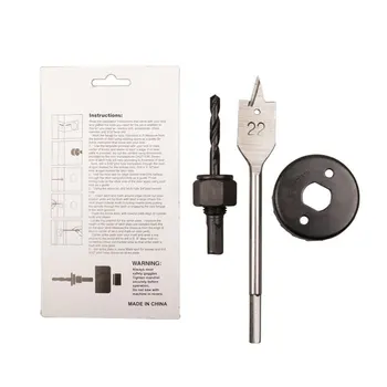 3PCS Hole Saw Cutting Set Kit Wood Metal Cutter 54mm high quality Mandrels Saws Core Drill Bits Twist Door Lock Installation
3PCS Hole Saw Cutting Set Kit Wood Metal Cutter 54mm high quality Mandrels Saws Core Drill Bits Twist Door Lock Installation
