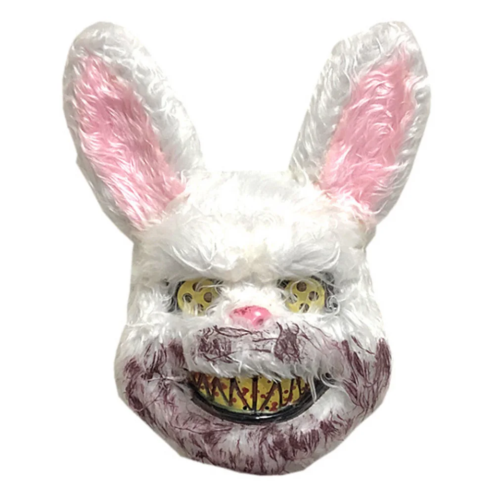 Scary Mask Bunny Rabbit Bloody Plush Teeth Creepy Halloween Cosplay Costume Props VJ-Drop
Scary Mask Bunny Rabbit Bloody Plush Teeth Creepy Halloween Cosplay Costume Props VJ-Drop